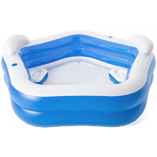 BESTWAY Piscine gonflable octogonale 213 x 206 x 69 cm 54153