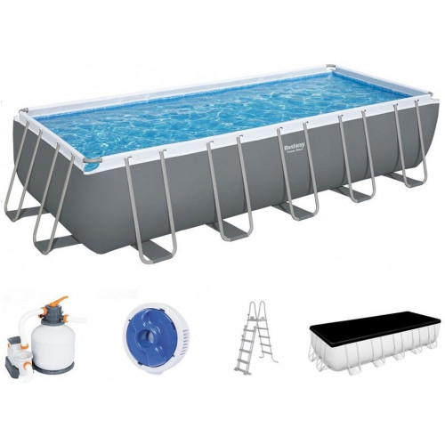 BESTWAY Power Steel Piscine hors sol rectangulaire, 640 x 274 x 132 cm 5612B BESTWAY Power Steel Piscine hors sol rectangulaire, 640 x 274 x 132 cm 5612B