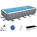 BESTWAY Power Steel Piscine hors sol rectangulaire, 640 x 274 x 132 cm 5612B