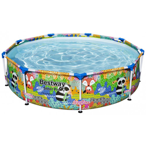 BESTWAY Steel Pro Piscine hors sol ronde, 274 x 66 cm 5612F
