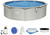 BESTWAY Hydrium Piscine hors sol ronde, 460 x 120 cm 56384