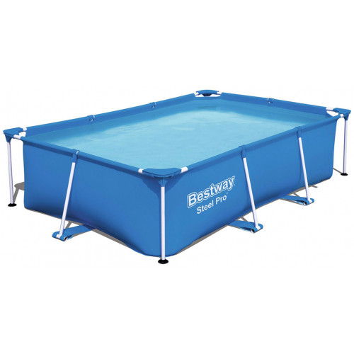 BESTWAY Steel Pro Piscine hors sol rectangulaire, 259 x 170 x 61 cm 56403