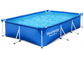 BESTWAY Steel Pro Piscine hors sol rectangulaire, 300 x 201 x 66 cm 56404