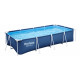 BESTWAY Steel Pro Piscine hors sol rectangulaire, 400 x 211 x 81 cm 56405