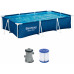 BESTWAY Steel Pro Piscine hors sol, 300 x 201 x 66 cm, avec pompe 56411