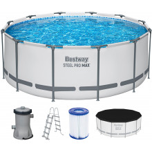 BESTWAY Steel Pro Max Piscine hors sol ronde, 366 x 122 cm 56420