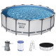 BESTWAY Steel Pro Max Piscine hors sol ronde, 457 x 122 cm 56438