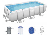 BESTWAY Power Steel Piscine hors sol rectangulaire, 404 x 201 x 100 cm 56441