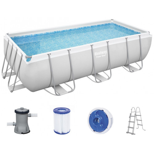 BESTWAY Power Steel Piscine hors sol rectangulaire, 404 x 201 x 100 cm 56441