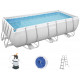 BESTWAY Power Steel Piscine hors sol rectangulaire, 404 x 201 x 100 cm 56442