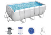 BESTWAY Power Steel Piscine hors sol rectangulaire, 412 x 201 x 122 cm 56456