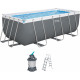 BESTWAY Steel Pro Max Piscine hors sol rectangulaire, 412 x 201 x 122 cm 56457