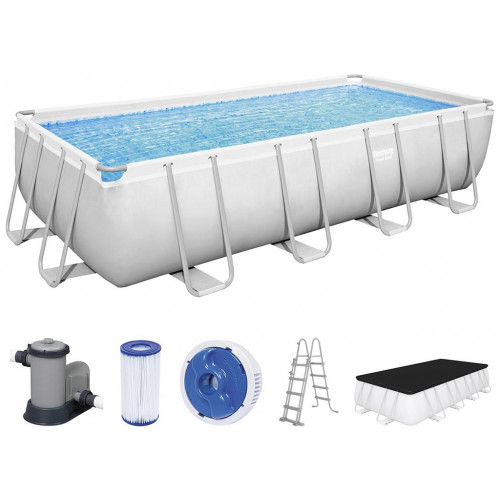 BESTWAY Power Steel Piscine hors sol rectangulaire, 549 x 274 x 122 cm 56465