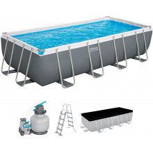 BESTWAY Steel Pro Max Piscine hors sol rectangulaire, 549 x 274 x 122 cm 56466