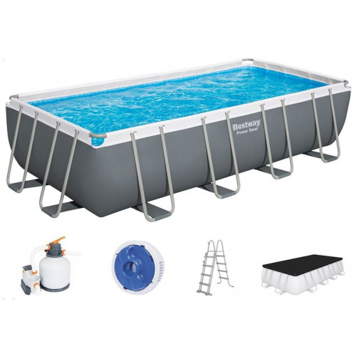 BESTWAY Power Steel Piscine hors sol rectangulaire, 549 x 274 x 122 cm 56466