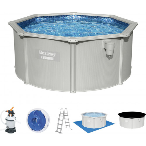 BESTWAY Hydrium Piscine hors sol ronde, 300 x 120 cm 56566