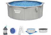 BESTWAY Hydrium Piscine hors sol ronde, 360 x 120 cm 56574