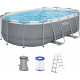 BESTWAY Power Steel Piscine hors sol ovale, 427 x 250 x 100 cm 56620