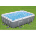 DÉSTOCKAGE BESTWAY Steel Pro Max Piscine 282x196x84cm 56629 EMB. ENDOMMAGÉ