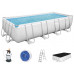 BESTWAY Power Steel Piscine hors sol rectangulaire, 488 x 244 x 122 cm 56671