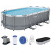 BESTWAY Power Steel Piscine hors sol ovale, 549 x 274 x 122 cm 56710