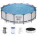 BESTWAY Steel Pro Max Piscine hors sol ronde, 427 x 107 cm 56950