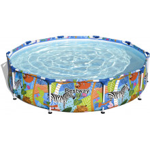 BESTWAY Steel Pro Piscine hors sol ronde, 305 x 66 cm 56985