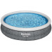 BESTWAY Fast Set Piscine hors sol ronde effet rotin, 366 x 76 cm 57443