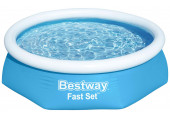 BESTWAY Fast Set Piscine hors sol ronde, 244 x 61 cm 57448