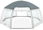 BESTWAY Dôme de protection pour piscine hors sol rondes, 600 x 295 cm 58612