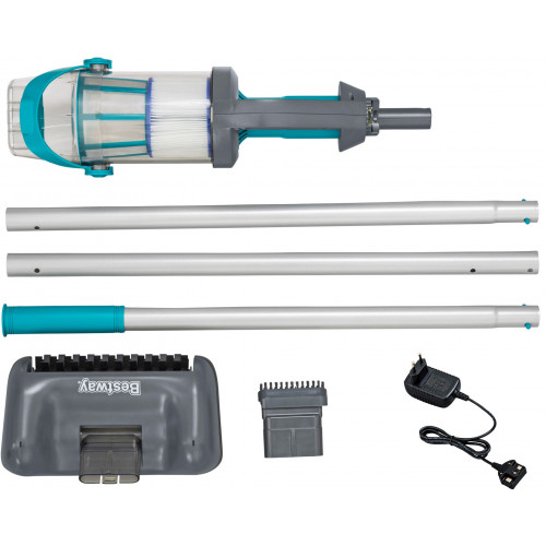 BESTWAY AquaGrip Aspirateur de piscine portable rechargeable 250 cm 58946