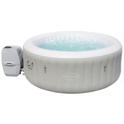 BESTWAY Lay-Z-Spa Tahiti AirJet Spa gonflable rond, 180 x 66 cm, 4 personnes 60007