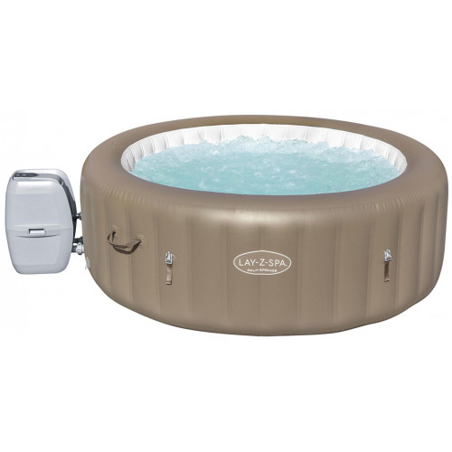 BESTWAY Lay-Z-Spa Palm Springs AirJet Spa gonflable rond, 196 x 71 cm, 6 personnes 60017