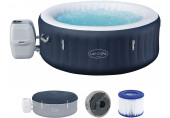 BESTWAY Lay-Z-Spa Miami EnergySense AirJet Spa gonflable, 180 x 66 cm, 4 personnes 6001C