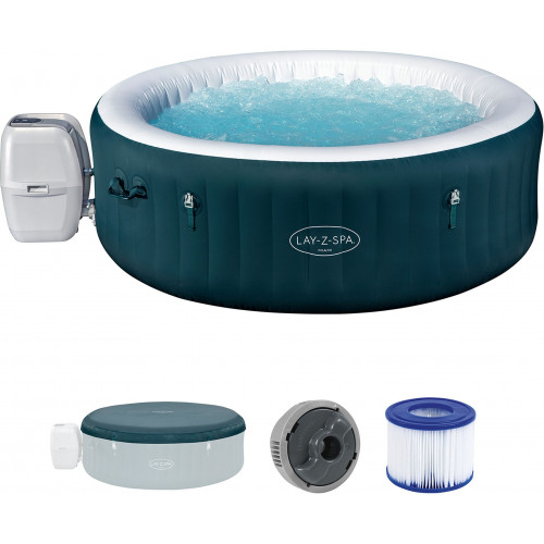 BESTWAY Lay-Z-Spa Miami EnergySense AirJet Spa gonflable, 196 x 66 cm, 6 personnes 60