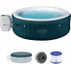 BESTWAY Lay-Z-Spa Miami EnergySense AirJet Spa gonflable, 196 x 66 cm, 6 personnes 60