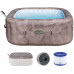 BESTWAY Lay-Z-Spa Rome EnergySense Smart AirJet Spa, 180 x 180 x 71 cm, 6 personnes 6001K