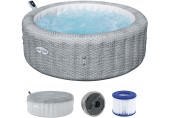 BESTWAY Lay-Z-Spa Bali EnergySense AirJet Spa gonflable, 196 x 71 cm, 6 personnes 6001N