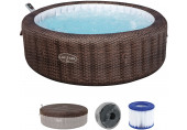 BESTWAY Lay-Z-Spa Bali AirJet Spa gonflable, 216 x 71 cm, 7 personnes 6001P