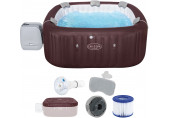 BESTWAY Lay-Z-Spa Maldives HydroJet Pro Spa gonflable, 201 x 201 x 80 cm, 7 pers. 6001U