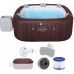BESTWAY Lay-Z-Spa Maldives HydroJet Pro Spa gonflable, 201 x 201 x 80 cm, 7 pers. 6001U
