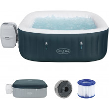 BESTWAY Lay-Z-Spa Ibiza AirJet Spa gonflable, 180 x 180 x 66 cm, 4 personnes 6002U