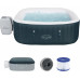 BESTWAY Lay-Z-Spa Ibiza AirJet Spa gonflable, 180 x 180 x 66 cm, 4 personnes 6002U