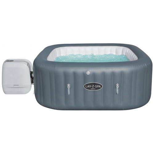 BESTWAY Lay-Z-Spa Hawaii HydroJet Pro Spa gonflable carré, 180 x 71 cm, 6 personnes 60031