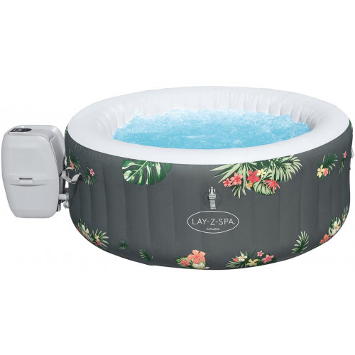 BESTWAY Lay-Z-Spa Aruba AirJet Spa gonflable rond, 170 x 66 cm, 2-3 personnes 60061