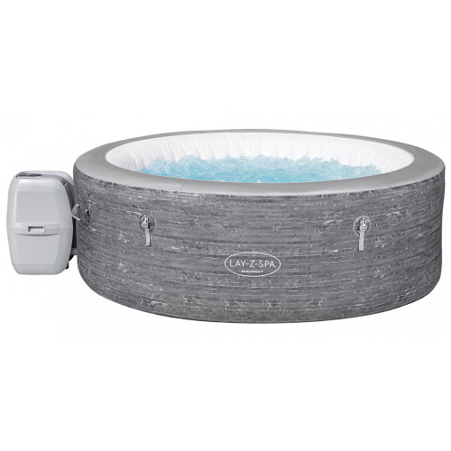 BESTWAY Lay-Z-Spa Budapest AirJet Spa gonflable rond, 196 x 66 cm, 4-6 places 60179