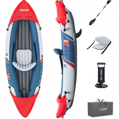 BESTWAY Hydro-Force Rapid X1 Kayak gonflable, 290 x 91 x 42 cm 65176