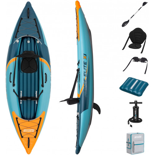 BESTWAY Hydro-Force Surge Elite X1 Kayak gonflable, 312 x 94 x 30 cm 65180 BESTWAY Hydro-Force Surge Elite X1 Kayak gonflable, 312 x 94 x 30 cm 65180
