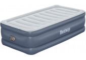 BESTWAY TriTech Twin Matelas gonflable 1 place avec pompe intégrée, 191 x 97 x 51 cm 6713G