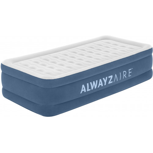 BESTWAY AlwayzAire Lit gonflable double avec pompe intégrée, 191 x 97 x 46 cm 6713P